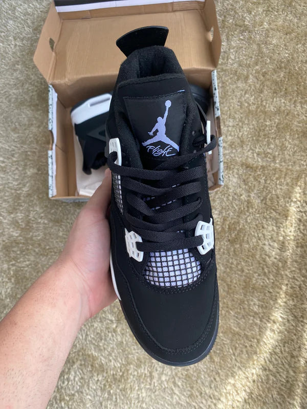 Air Jordan 4 Black and White