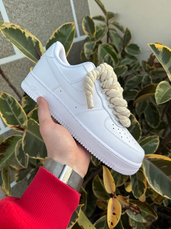 AF1 Rope Laces White